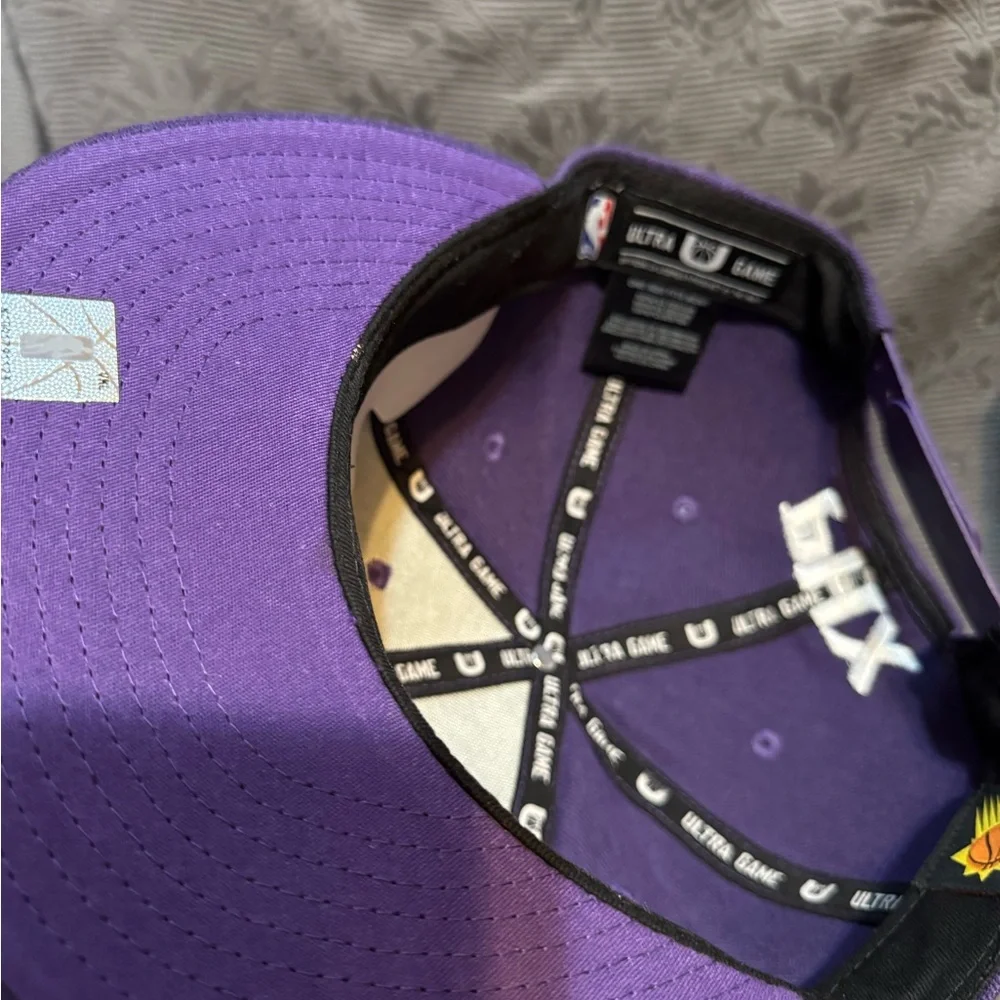Purple Basketball Cap